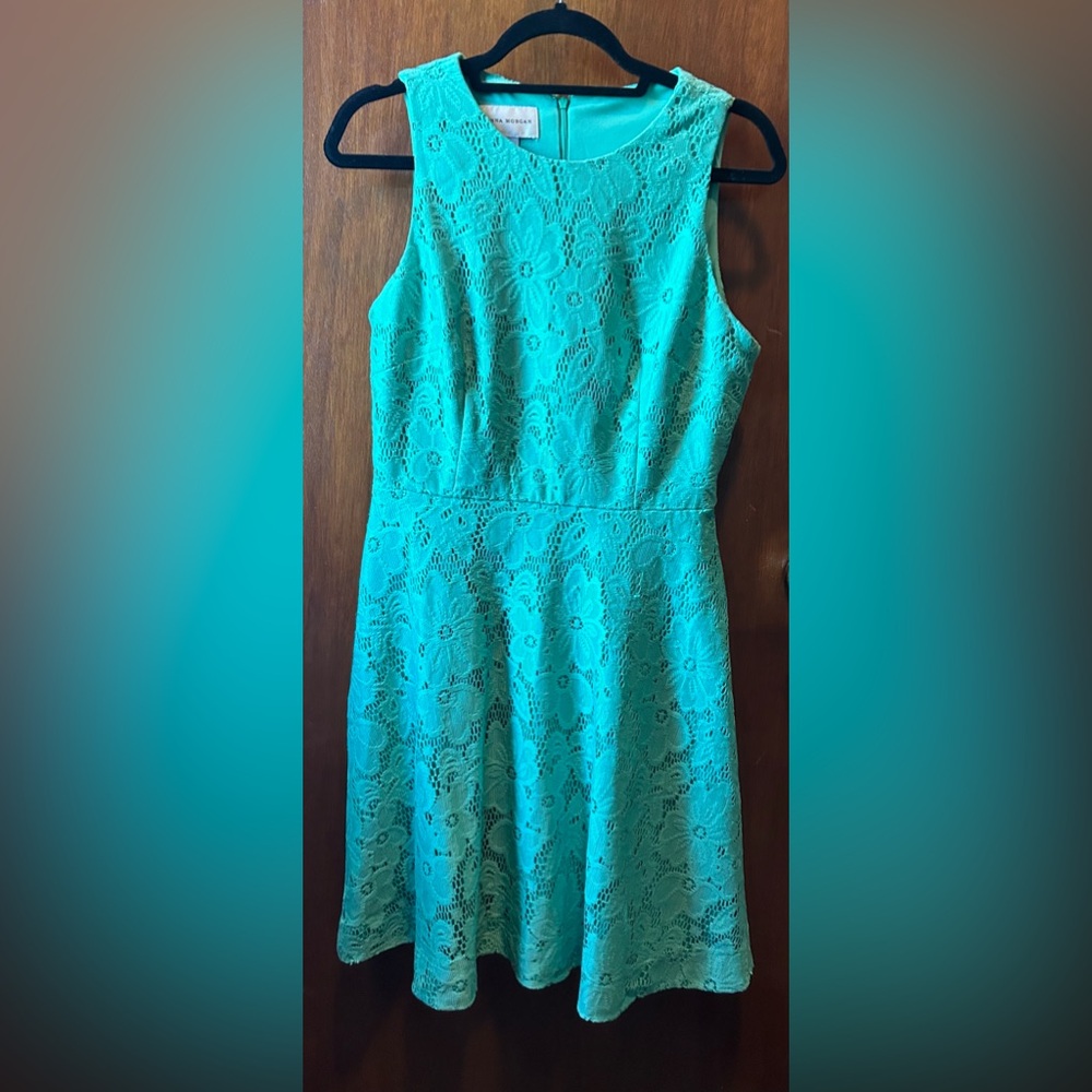 Donna Morgan Size 8 Green Dress